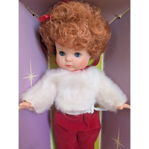 Vintage Tiny Lorrie Doll in Box - Red Hair, pants - 12" - #1141 - Picture 3 of 8